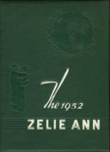 Zelienople High School 1952 yearbook cover photo