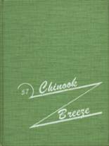 Chinook High School 1957 yearbook cover photo