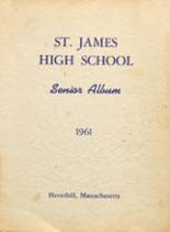 1961 St. James High School Yearbook from Haverhill, Massachusetts cover image
