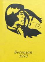 Seton Catholic High School 1973 yearbook cover photo