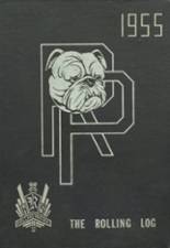 Rolling Prairie High School 1955 yearbook cover photo