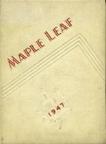 Maple Heights High School 1947 yearbook cover photo