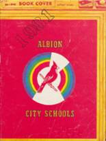 Albion High School 1981 yearbook cover photo