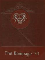 1954 Humboldt High School Yearbook from Humboldt, Tennessee cover image