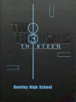 Bentley High School 2013 yearbook cover photo