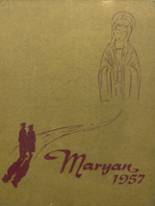 Gloucester Catholic High School 1957 yearbook cover photo