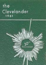 Grover Cleveland High School 202 1961 yearbook cover photo