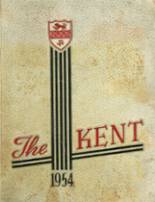 Kent School 1954 yearbook cover photo