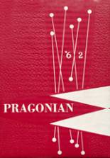 Prague High School 1962 yearbook cover photo