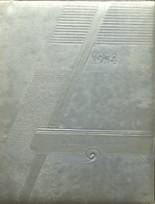 Washington High School 1954 yearbook cover photo