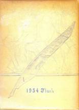 Norwayne High School 1954 yearbook cover photo