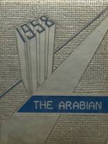 Arab High School 1958 yearbook cover photo