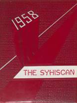 Sylacauga High School 1958 yearbook cover photo