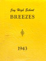 Jay High School 1943 yearbook cover photo