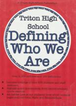 Triton High School 2008 yearbook cover photo