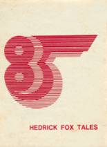 1985 Hedrick Consolidated High School Yearbook from Hedrick, Iowa cover image