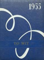 Witt High School 1955 yearbook cover photo