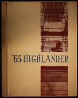 1965 Highland High School Yearbook from Anderson, Indiana cover image