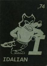 Idalia High School 1974 yearbook cover photo