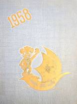 Delano High School 1958 yearbook cover photo