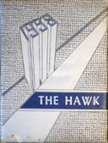 Hawk Springs High School 1958 yearbook cover photo