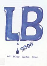 Lampasas High School 2008 yearbook cover photo