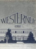 West High School 1982 yearbook cover photo