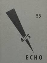 Allegan High School 1955 yearbook cover photo