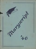 St. Mary's High School 1946 yearbook cover photo