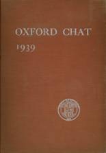 Oxford School for Girls 1939 yearbook cover photo