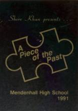 Mendenhall High School 1991 yearbook cover photo