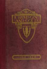 Townsend Harris High School 1928 yearbook cover photo