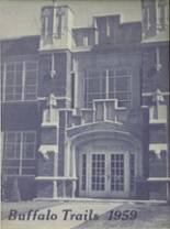 Meade High School 1959 yearbook cover photo