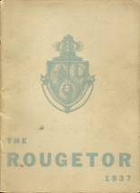 Roessleville High School 1937 yearbook cover photo