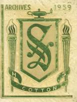 Smith-Cotton High School 1959 yearbook cover photo