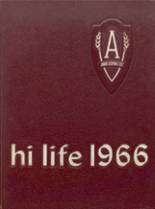 1966 Blazer High School Yearbook from Ashland, Kentucky cover image