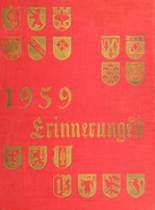 Stuttgart/Ludwigsburg American High School 1959 yearbook cover photo