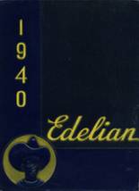 1940 Libbey High School Yearbook from Toledo, Ohio cover image