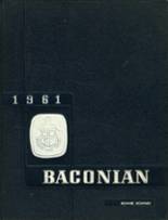Bridgeton High School 1961 yearbook cover photo