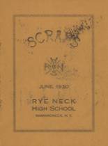 Rye Neck High School 1930 yearbook cover photo