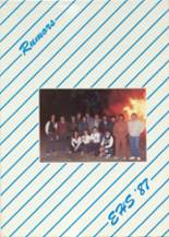 Eden High School 1987 yearbook cover photo