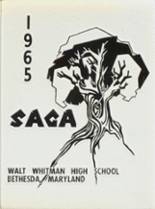 1965 Walt Whitman High School Yearbook from Bethesda, Maryland cover image