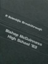 Bishop McGuinness High School 1983 yearbook cover photo