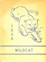 Marengo High School 1958 yearbook cover photo