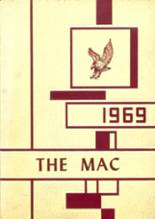 McGraw High School 1969 yearbook cover photo