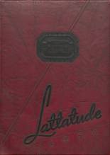 Latta High School 1954 yearbook cover photo
