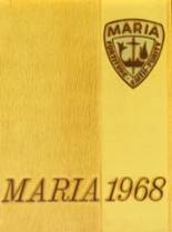 Maria High School 1968 yearbook cover photo