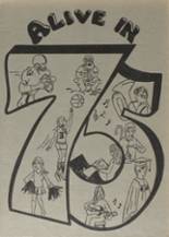 West Bend High School 1975 yearbook cover photo