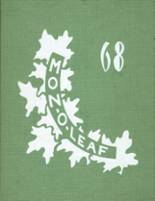 Mapletown Junior-Senior High School 1968 yearbook cover photo