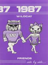 Wilmington High School 1987 yearbook cover photo